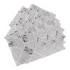 500 Sheets Sandwich Paper Wraps, Grease Proof Non Stick Food Wrapping Paper Basket Liners Burger Wrappers for Frying Baking Foods 18cm x 18cm (White Newspaper) view 3