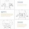 Waist Support Belt Back Lower Back Brace Double Pull Back Support Belt Breathable Posture Corrector Adjustable Support view 3