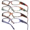 Gaoye 4-Pack Readers for Women, Blue Light Blocking Reading Glasses, Stylish Reading Glasses for Women in 4 Patterns view 1
