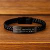 Dental Hygienist By Day. Ninja By Night. Interlaced Leather Birthday Unique Gifts from Friends to Dental Hygienist view 2
