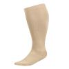 1 Pairs Compression Socks for Men and Women 20-30 mmHg Running Support Socks Medical and Travel Athletic(Beige, XXXXXXL) view 3