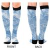 Compression Socks for Women&Men Circulation-Best Support for Nurses,Running,Athletic Marble Colorful view 2