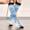Compression Socks for Women&Men Circulation-Best Support for Nurses,Running,Athletic Marble Colorful view 3