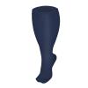1 Pairs Compression Socks for Women and Men 20-30mmHg-Circulation Support Socks Medical and Travel Athletic(Navy, XXXL) view 3