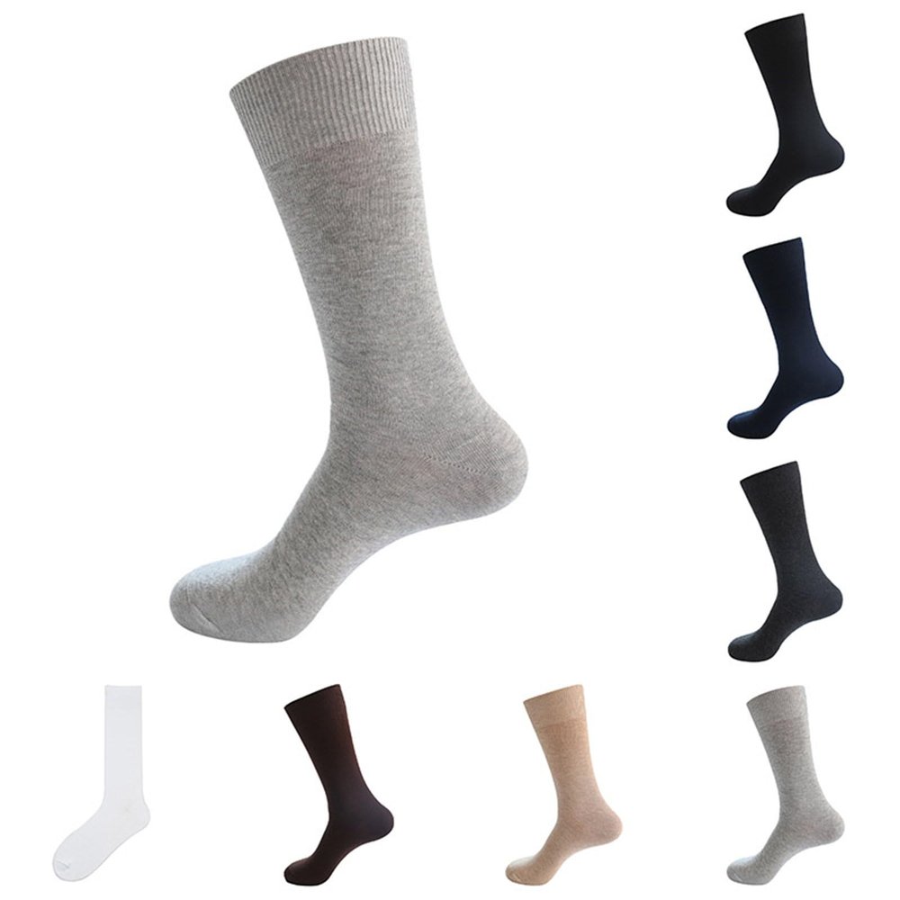 1 Pairs Compression Socks for Men & Women 20-30 mmHg Knee High Nurse Pregnant Running Medical and Travel Athletic(Coffee, S)