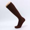 1 Pairs Copper Compression Socks for Men Women 20-30 mmHg Knee High Calf Stockings Medical and Travel Athletic(Coffee, S) view 3