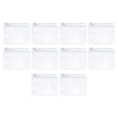 10pcs Zippered Pills Bags For Travel Convenient And Safe Storage For Daily And Tablets