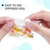 10pcs Zippered Pills Bags For Travel Convenient And Safe Storage For Daily And Tablets view 4