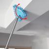2pcs Triangle Cleaning Mop, 180Degree Rotatable Adjustable Triangle Cleaning Mop, Wall Cleaner Mops with Long Handle Wall Cleaner mops view 2