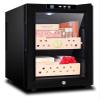 YDBMY Humidors Cigar Electric with Humidity Adjustment Function Constant Temperature Cigar Cabinet,Refrigeration Hold Up to 130 Cigars (Color : Black, Size : 36 * 50 * 48cm) view 1
