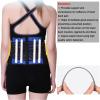 Extra Large Size S-6XL Back Brace Lumbar rt Belt Men Women Waist Pain Relief Age Belt Tummy Tuck Sports Fitness Waist Trainer for Sciatica Scoliosis(4X-Large) (Blue Small) view 3