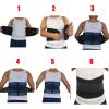 Extra Large Size S-6XL Back Brace Lumbar rt Belt Men Women Waist Pain Relief Age Belt Tummy Tuck Sports Fitness Waist Trainer for Sciatica Scoliosis(4X-Large) (Blue Small) view 4