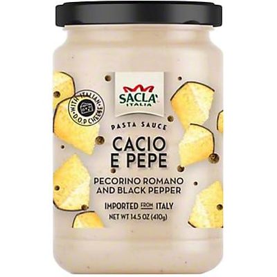 Sacla Cacio e Pepe Sauce 14.5 oz (Pack of 6)
