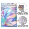 100PCS Holographic Bags, Foil Pouch 9 X 12cm Holographic Resealable Bags Sealable Packaging for Party Favor Food Storage view 4
