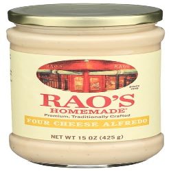 Raos Four Cheese Alfredo Sauce 15 oz (Pack of 6)