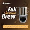 Birdee Coffee Ground Gift Set - 12 Ounce Bold Vietnamese Coffee Gift Bundle, Medium Roast, 80% Robusta, 20% Arabica, 8 Ounce Phin Filter Set, Rich Chocolate Notes, Ideal for Coffee Lovers view 3