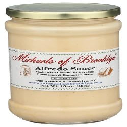 Michaels Of Bro Oklyn Alfredo Pasta Sauce 15 oz (Pack of 6)
