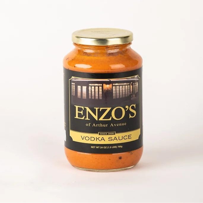 Enzos Of Arthur Avenue Pasta Sauce Vodka 24 oz (Pack of 12)