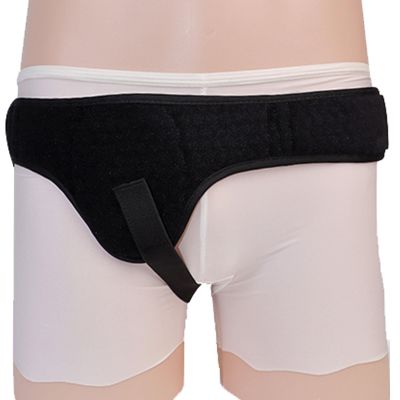 YCKLKF Hernia Belts for Men Inguinal, Hernia Support Belt for Men & Women with 2 Compression Pads for Left or Right Side Inguinal Hernias(Black,Medium)