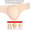 YCKLKF Hernia Belts for Men Inguinal, Hernia Support Belt for Men & Women with 2 Compression Pads for Left or Right Side Inguinal Hernias(Black,Medium) view 3