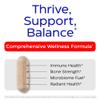 Enzymedica Vitamin D3 and K2 Supplement Caps for Men & Women - VIT D3 5000 IU & VIT K2 MK-7 90 mcg, Immune & Bone Health Support, Features Shitake Mushrooms & Prebiotic Fiber, Vegan - 30 Capsules view 2