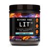 BEYOND RAW LIT V2 Clinical Strength Pre Workout Powder, Hits Harder, Bigger Pumps, Caffeine, L-Citrulline, Creatine, Gummy Shark, 30 Servings view 1