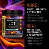 BEYOND RAW LIT V2 Clinical Strength Pre Workout Powder, Hits Harder, Bigger Pumps, Caffeine, L-Citrulline, Creatine, Gummy Shark, 30 Servings view 4