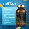 Fuelup Omega 3 (TG) 1000 mg - 90 Softgels High Strength Fish Oil in Triglyceride Form, Premium EPA/DHA, Non-GMO, Support Lipid Metabolism, Enhance Brain and Nervous System, Cardiovascular Support view 3