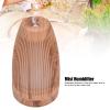 100-200ml Essential Oil Diffuser USB Rechargeable Wood Grain Humidifier Silent Night Light for Home Office Bedroom view 3