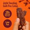 Bangkok Bites Vegan Jerky Thai BBQ, Real Ingredients, High-Protein, Low Fat, Plant-Based Snacks, Non-GMO Soy, Chewy Texture, Natural, No Artificial Flavors, 2 oz (1-Pack) view 4