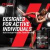 GMU SPORT Creatine HMB Powder 45 Servings 5g Creatine Monohydrate + 3g HMB + Piperine Muscle Growth, Strength & Recovery Fruit Punch view 2