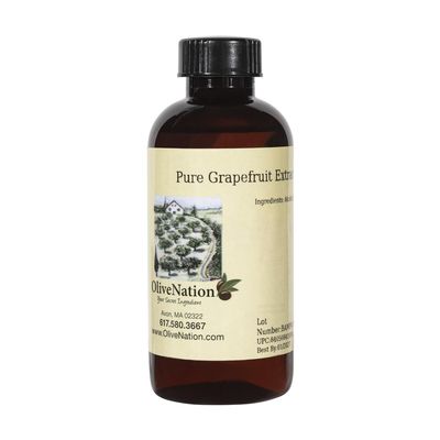 OliveNation Pure Grapefruit Extract - Tangy All Natural Culinary Grapefruit Flavoring Adds Bright Citrus Taste & Aroma to Baked Goods, Beverages, Cooking. Brewing (32.00oz)