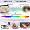 Henotin 4 Pack Ladies Reading Glasses Blue Light Blocking Spring Hinge Readers Anti Eyestrain Computer Eyeglasses (Multicolor-6, 1.75) view 4