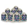 QMNDWE 8 Pack Cotton Drawstring Bag Coyote, Wolf Beast Reusable Gift Pouches Sachet Linen Jewelry Bags For Toys Party Christmas Gifts Candy Bags view 1