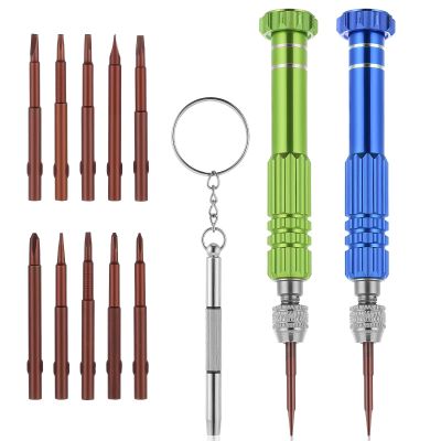 13 in 1 Eyeglasses Screwdriver, Glasses Repair Kit Glasses Repair Kit with 10 Screws for Glass, Sunglasses, Watch, Phone, Laptop, Jewelry, Electronics