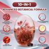 10 in 1 Astaxanthin Supplements 12mg, 16 Month Supply, Astaxantina Antioxidant from Fresh Haematococcus Pluvialis, Contains Lycopene, Grape Seed, Vitamin E, More Supports Eye, Joints, Skin Health 4Bag view 4