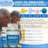 HZZYPLANT NAD+ Supplement, High Absorption NAD Supplements for Women for Cellular Energy Immune Focus Health, NAD Resveratrol Softgel Capsules, NAD Liquid Softgels Supplement, Non-GMO, 2 Month Supply view 3