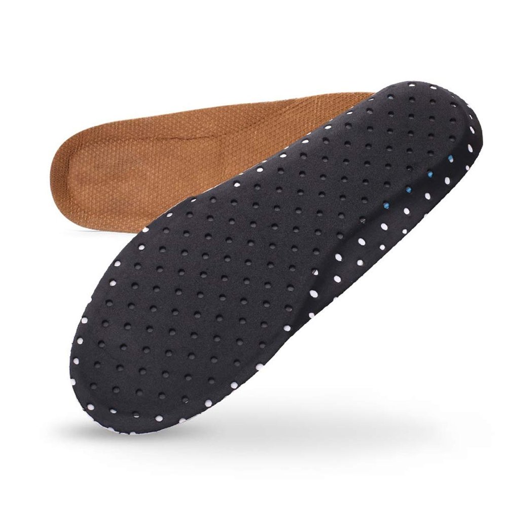 EWUROI Insoles for Work Steel Material Protective Inserts Flexible Comfortable Insole Light Weight Shoe Insoles(41 to 42)