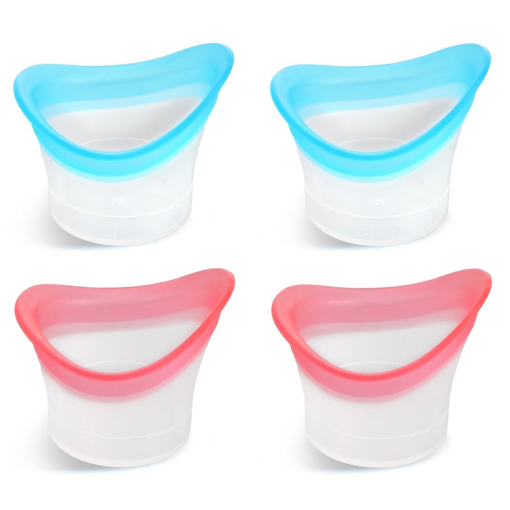 Matwsec Eye Cups for Eye Wash Reusable Eye Wash Cup for Quick Effective Relief Tired Eyes Refresh Clean Dust Makeup Irritants