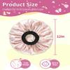 Satin Bonnet for Kids Baby with Adjustable Soft Elastic Band(Beige Heart) view 2