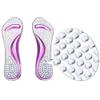 EWUROI Non-Slip Women Gel 3/4 Cushion Orthopedic Insoles for High Heels Shoes(Blue) view 3