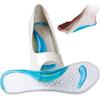 EWUROI Non-Slip Women Gel 3/4 Cushion Orthopedic Insoles for High Heels Shoes(Blue) view 4