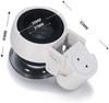 Screen Magnifier 45X Hd with Lamp Canister Jewel Magnifying Glass Desktop Magnifying Glass with Led Banknote Detector Illumination Microscopic Magnifier Magnifier with LED Light Double The c view 4