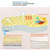 EWUROI 1 Pair Thick Thermal Winter Shoes pad Breathable Warm Heated Insoles for Men Women(39) view 2