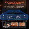 VEVOR Electric Humidor, 88L Cigar Humidor, 1000 Counts Electric Cigar Humidor with Compressor Cooling, Constant Humidity & Temperature Control, Spanish Cedar Wood Shelves & Drawers, for Household view 2