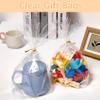 8 x 11 Bottom Gusset Gift Bags, 100Pcs Clear Cellophane Gift Bags with 110pcs Twist Ties for Party Favor Packaging, Gift Mug Wrapping, Clear Treat Goodie Bags for Cookie, Candy, Popcorn Food Storage view 3