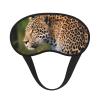 African Leopard Sleep Mask for Women Girls Men Soft Comfortable Eye Mask with Adjustable Strap Blackout Eye Sleep Shade Cover for Travel Yoga Nap Shift Work view 1