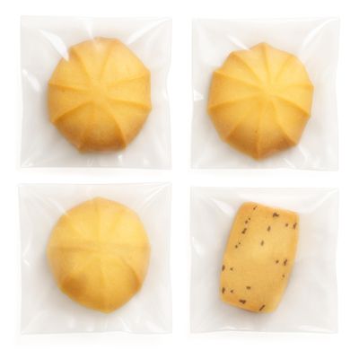 100pcs 4x4 Inch Cookie Sleeves for Homemade Cookies, Clear Self Sealing Cellophane Bags for Candies, Snacks, Small Gifts, Resealable Cookie Bags and Candy Wrappers for Homemade Candy