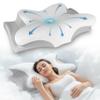 YESINDEED Pain Relief Cooling Pillow Cervical Neck Support for Sleeping, Contoured Memory Foam Design for Neck and Shoulder Pain, Ergonomic Sleep Solution for Side Sleepers, Snoring, Posture view 1