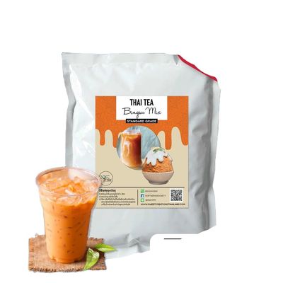 Bingsu Powder Mix Korean Shaved Ice Base Makes 4kg 1kg (Thai Tea)